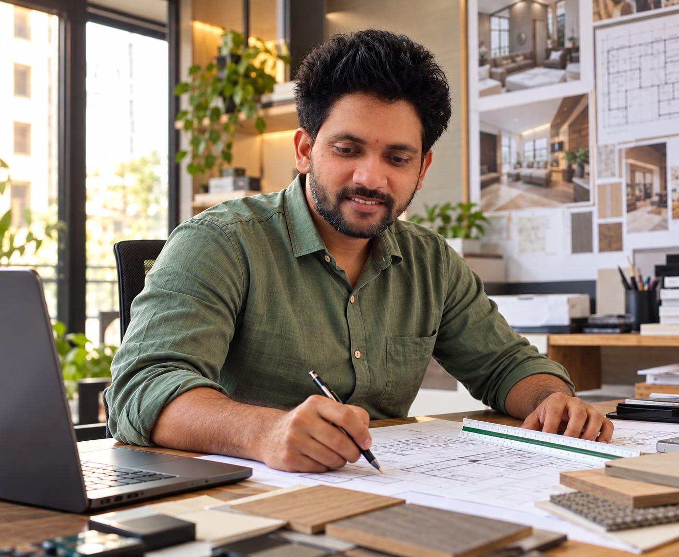 Satkar R. Nandurkar, Founder & Principal Designer of Satkar Interiors
