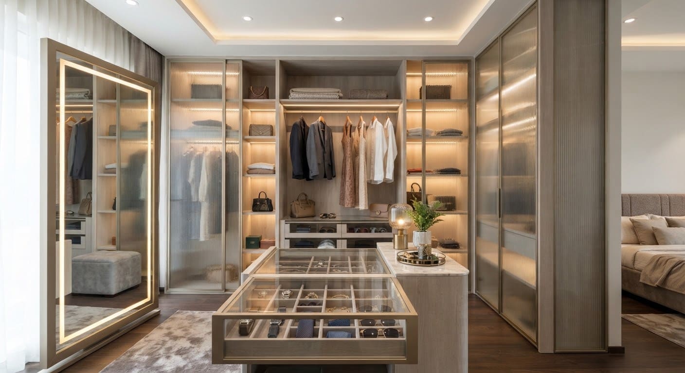 Wardrobes & Storage by Satkar Interiors, Pune
